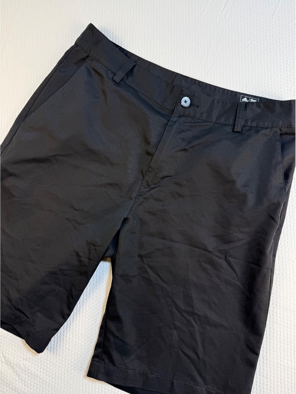 Adidas Adizero Golf Shorts Mens 32 Black Lightweight Performance